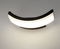 Настенный светодиодный светильник 1672 TECHNO LED черный IP65 сн/пр