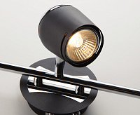 Спот - 20057/3 хром/черный