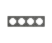 Катрин Рамка 4-ая пластик графит PFR00-7004-06