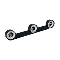 Светильник настенно-потолочный под лампу GX-53 LED.65200-3 BK+CR