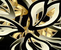 Люстра светодиодная SF5027/9C-WT-GD-RGB