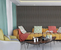 Панели 3D RAIL из вспененного полистирола Ольха 2700*120*10мм