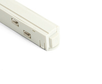 Соединитель-коннектор для низковольтного шинопровода белый LD3003