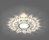 Светильник с подсветкой GU5.3 MR16 CD921 прозрачный сн/пр