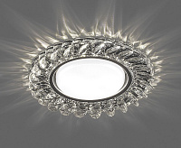 Светильник с подсветкой GX53 CD4034 15 W 4000К прозрачный хром сн/пр