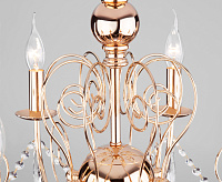 Люстра металл 10094/8 золото/прозрачный хрусталь сн/пр