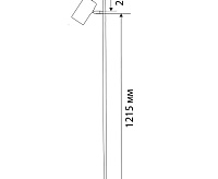 Светильник напольный (торшер) MT2015 черный