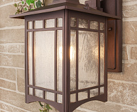 Светильник уличный GL 1019D Vela D кофейное золото