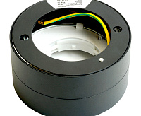 Светильник потолочный GX53 12W 230V черный HL357