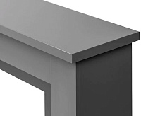 Портал Canto Long графит,черный под очаг EFP/P-1600ULS