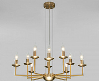 Люстра 60150/10 латунь