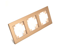 Катрин Рамка 3-ая стекло золото GFR00-7003-08