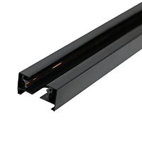 Шинопровод 1м в наборе токовод, заглушка и крепление черный CAB1007