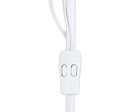 Светильник напольный (торшер) HT-759 W Е27/Е14, белый