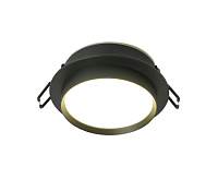 Светильник встраиваемый GX53 DL507 15W черный, круг