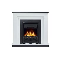 Каминокомплект:Очаг Electrolux Classic EFP/P-1020LS, портал Grado Classic белый, черный