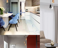 Светильник подвесной 35w MR16. золото/черный ML1858