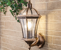 Светильник уличный Capella черное золото