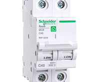 Автоматический выключатель 2п 40А "С" 6кA Resi9 R9F12240 Sсhneider сн/пр