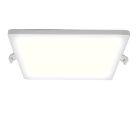 Светильник встраиваемый 15W 2700K (квадрат) 06-29