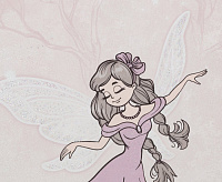 HC72343-15 Обои Home Color Mary Fairy (8) ВВ ГТ ФО 1,06*10м