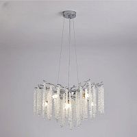 Люстра ROXANA 65 E14x8 R-600x1200-CHROME/CRYSTAL-220-IP20