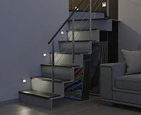 Веркель Встраиваемая LED подсветка (белый) WL01-BL-01-LED / W1154101