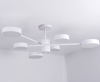 Люстра светодиодная "MATEO" 75W 6R-ON/OFF-915x250-WHITE/WHITE-220-IP20