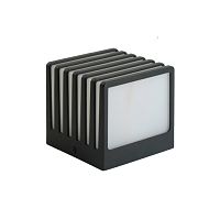 Настенный светильник 13W 230V GX53 IP54 черный DH0605