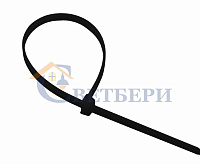 Хомут nylon 1020 x 9,0 мм 100 шт чёрный  REXANT
