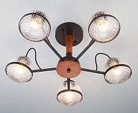 Люстра 70081/5 черный сн/пр