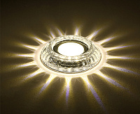 Светильник встраиваемый Y1578L-1 сияющий серебро