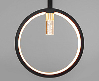 Подвесной LED светильник 90249/5 черный с ПДУ