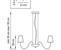 Люстра 758084 DIAFANO