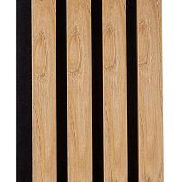 Панель МДФ 3D Line Modern L06 Дуб альпийский 2750*160*19мм