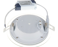 Светильник встраиваемый DLKR160 12W 4200K белый (круг) сн/пр