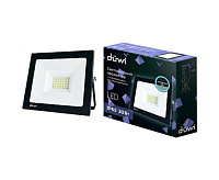 Прожектор светодиодный с датчиком движения 30W 6500K черный IP65 32292 4 Duwi