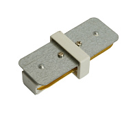 Коннектор прямой для шинопровода белый LD1020 для CAB1007