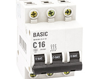 Автоматический выключатель EKF ВА 47-29 3P 4,5кА 20 А&nbsp;&nbsp;сн/пр