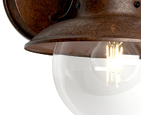 Светильник садово-парковый  60W 230V IP44 коричневый, PL571
