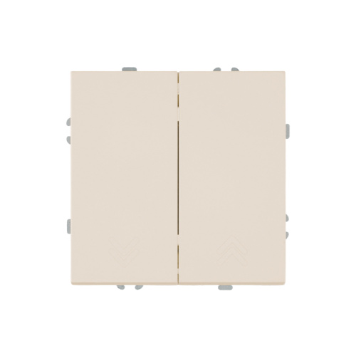 Эмили Выключатель 2кл самовозвратный, кашемир, RSW10-5113-08 Эмили Выключатель 2кл самовозвратный, кашемир, RSW10-5113-08