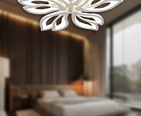 Люстра светодиодная SF5027/5C-WT-GD-RGB