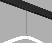 Slim Magnetic Коннектор для шинопровода черный Full light