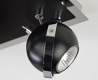 Спот - 20056/4 черный