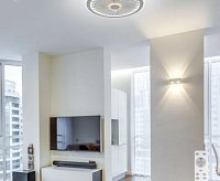 Люстра светодиодная с вентилятором "FAN TRUCK" 94W+31W-470*170- WHITE/WHITE-220-IP20