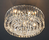 Люстра 10105/5 хром/прозрачный хрусталь Strotskis