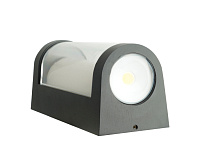 Настенный светодиодный светильник 16W, 1400Lm, 4000K, черный DH057