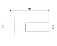 Бра 70127/1 хром