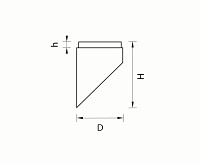 Насадка торцевая на светильник RULLO HP16 БЕЛЫЙ (в комплекте) 201436 сн/пр