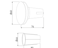 Подсветка для лестниц MRL LED 1119 Белый